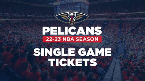 new orleans pelicans tickets 2022